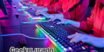 Time de Jogadores de eSports Participando de Competição